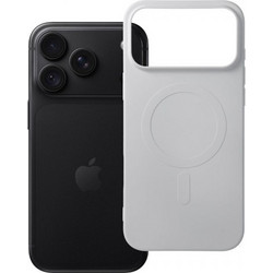 iS TPU Silicone Mag Back Cover Silver (iPhone 18 Pro Max / 17 Pro Max)
