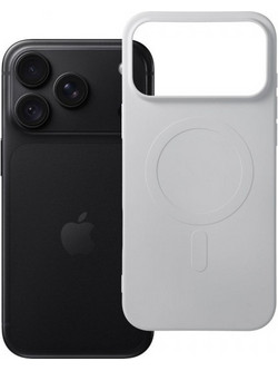 iS TPU Silicone Mag Back Cover Silver (iPhone 18 Pro Max / 17 Pro Max)