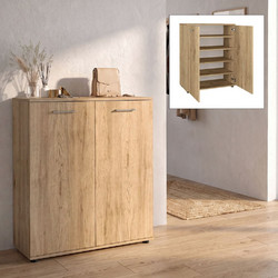Megapap Παπουτσοθήκη Penetra Sepet Oak 90x35x102.5cm