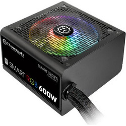 Thermaltake Smart RGB Power Supply Unit 600W 20+4 pin ATX Black