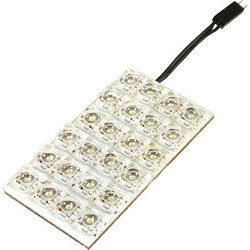 ΠΛΑΦΟΝΙΕΡΑ ΜΕ 24 LED (35x65mm)