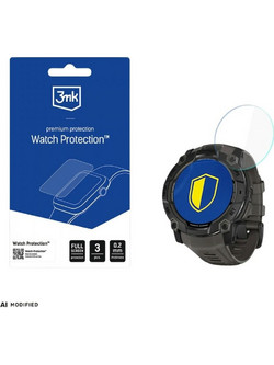 3MK FlexibleGlass Watch Υβριδικό Γυαλί για Garmin Instinct 3, 50mm