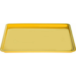 Σετ 12 τεμ. - Δίσκος παρ/μος 40,5x29,5cm Κίτρινος - SKU -407303