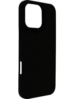 Ancus Silicon Liquid Back Cover Black (iPhone 16 Pro Max)