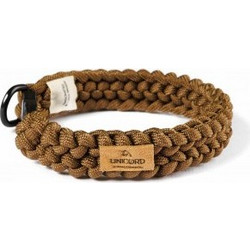 Unicord Χειροποίητο Κολάρο - Περιλαίμιο Γάτας Knitted Braid Καφέ branch 23cm