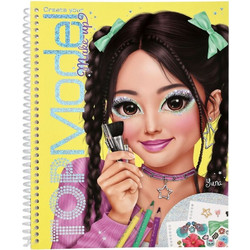 Top Model Μπλοκ Ζωγραφικής Make-Up Colouring Book (D14458)