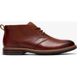 Clarks Aldwin2 Chukka Ανδρικά Μποτάκια Δερμάτινα Ταμπά 26320116
