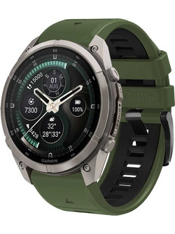 Tech-Protect Iconband Pro Λουράκι Σιλικόνης Green / Black (Garmin Fenix 3HR / 5X / 5X Plus / 6X / 6X Pro)