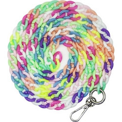 Vivid Lanyard Acrylic Neck Chain Multicolour