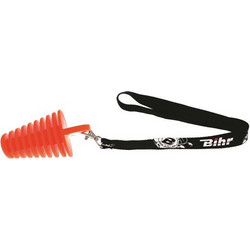 BIHR Exhaust Plug 2 Stroke Orange O14 to 37mm