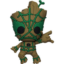 Marvel - Groot As Spider-Man Collectible 3D Foam Magnet