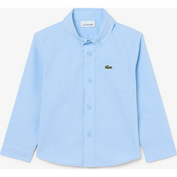 LACOSTE ΥΠΟΚΑΜΙΣΟ ΜΜ L/S WOVEN TOP 3CJ0942-HBP Blue