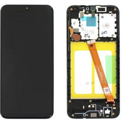 Αυθεντική Οθόνη Samsung A20E A202 Black (Samsung Service Pack GH82-20186A)