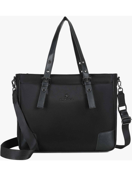 Κομψή Γυναικεία Επαγγελματική Τσάντα Laptop Beverly Hills Polo Club BH-4731 Μαύρο Μαύρο