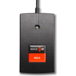RF IDEAS WAVE ID SOLO KEYSTROKE AWID BLACK USB READER