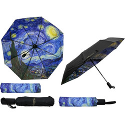 ΟΜΠΡΕΛΑ ΠΤΥΣΣΟΜΕΝΗ ΑΥΤΟΜΑΤΗ - Van Gogh, The Starry Night (DESIGN INSIDE, CARMANI)