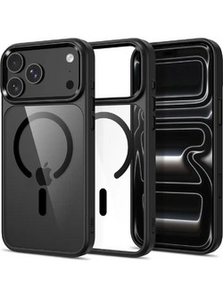Tech-Protect MagMat MagSafe Back Cover Black / Clear (iPhone 18 Pro / 17 Pro)