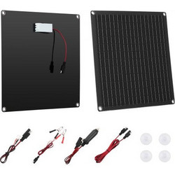 VEVOR 20W 12V Solar Panel Battery Charger 30W