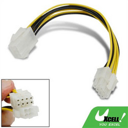 Internal power cable 6 pin / 8 pin for PCIe - Εσωτερικό καλώδιο τροφοδοσίας (Inline 26626Z)
