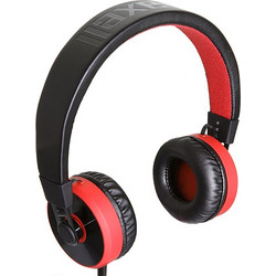 Maxell Kuma MXH-HP650 Ενσύρματα Ακουστικά On Ear Μαύρα Κόκκινα