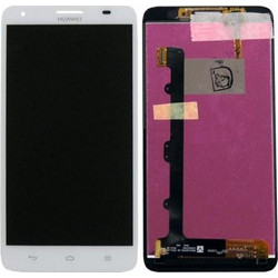 Huawei Ascend Honor 3X G750 - LCD ΟΘόνη Με Τouch Digitizer Assembly Λευκό (BULK)