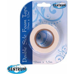 ΤΑΙΝΙΑ ΔΙΠΛΗΣ ΟΨΕΩΣ ΑΦΡΩΔΗΣ CENTRUM 19mmx1,5m 13080155