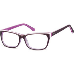 Sunoptic A61B Γυναικείος Σκελετός Γυαλιών Οράσεως Κοκάλινος Μωβ