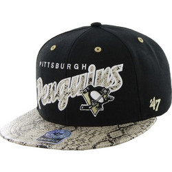 47 OFFICIAL NHL CUP BK PITSBURG PENGUINS BLK ORANG