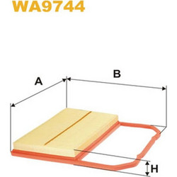 Wix Filters Φίλτρο Αέρα - WA9744