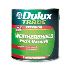 DULUX TRADE WEATHERSHIELD YACHT VARNISH 1LT 5180483