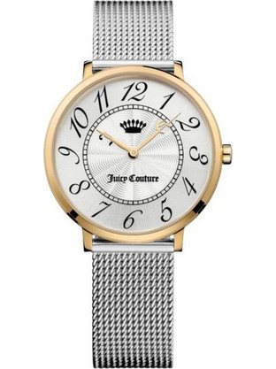 Juicy Couture Γυναικείο Ρολόι με Ασημί Μεταλλικό Μπρασελέ 1901558