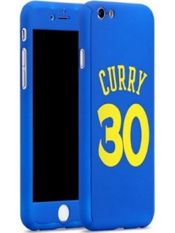 Θήκη iphone 6 / 6s Hybrid 360 Full body + Tempered Glass (Τζάμι) - Προστασία Οθόνης - CURRY - 2877 - Μπλέ - OEM