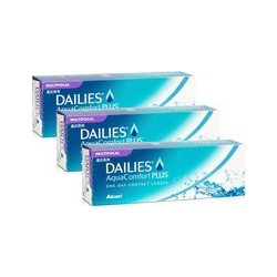 Alcon Dailies AquaComfort Plus Multifocal Ημερήσιοι Φακοί Επαφής Πολυεστιακοί Υδρογέλης 90τμχ