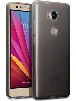 Terrapin Silicone Back Cover Transparent Black (Honor 5X)