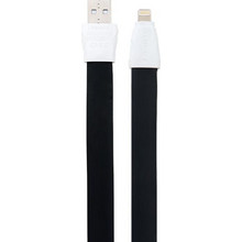 Remax Πλατύ Καλώδιο Fast Δεδομένων/Φόρτισης USB 2 αρσ. σε Lightning αρσ. για το iPhone 6 1m Μαύρο
