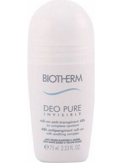 Biotherm Pure Invisible Αποσμητικό Roll On 48h 75ml