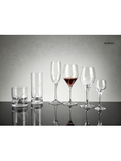 SP Tableware Σετ Ποτήρια Κρυστάλλινα Κολωνάτα Mykonos 36τμχ