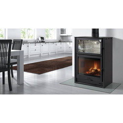 Hergom Arce 12KW Ξυλόσομπα με Φούρνο 12kW