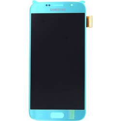 Οθόνη Samsung Galaxy S6 SM-G920F - GH97-17260D Original LCD & Touch FHD Blue Αυθεντική Οθόνη & Τζάμι Αφής Μπλε