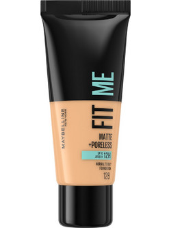 Maybelline Fit Me Matte & Poreless 128 Warm Nude Liquid Foundation 30ml