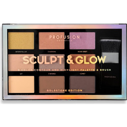 Profusion Sculpt & Glow Palette Goldstone