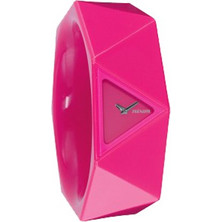 Nixon Γυναικείο Ρολόι με Φούξια Λουράκι A307-Neon Pink