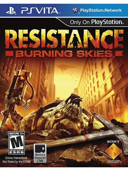 Resistance Burning Skies PS Vita