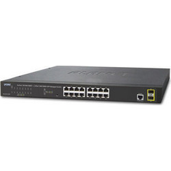 Planet GS-4210-16T2S Managed L2 Switch με 16 Θύρες Ethernet 1Gbps και 2 SFP Θύρες
