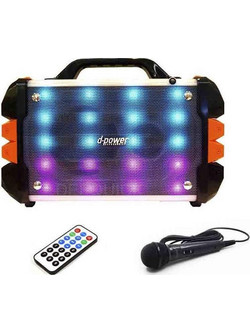 d-power K50 LED Σύστημα με Ενσύρματο Μικρόφωνο Kαραόκε