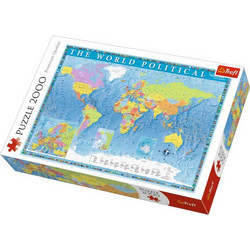 Puzzle Trefl The World Political 2000 Κομμάτια