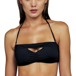 BLU4U Bikini Top Strapless Μαύρο 936617-02
