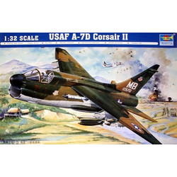 Trumpeter USAF A-7D Corsair II Συναρμολογούμενο Πλαστικό Μοντέλο Αεροπλάνου 1:32