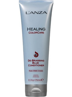 L'Anza Healing Color Care De-Brassing Blue Conditioner για Προστασία Χρώματος για Βαμμένα Μαλλιά 250ml