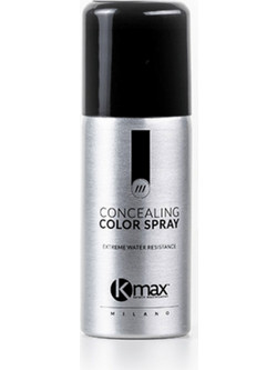 KMax Concealing Μαύρο Spray Βαφής Μαλλιών 100ml